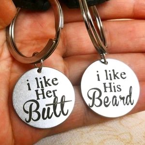Cute couple keychains